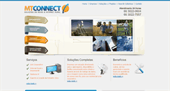 Desktop Screenshot of mtconnect.com.br